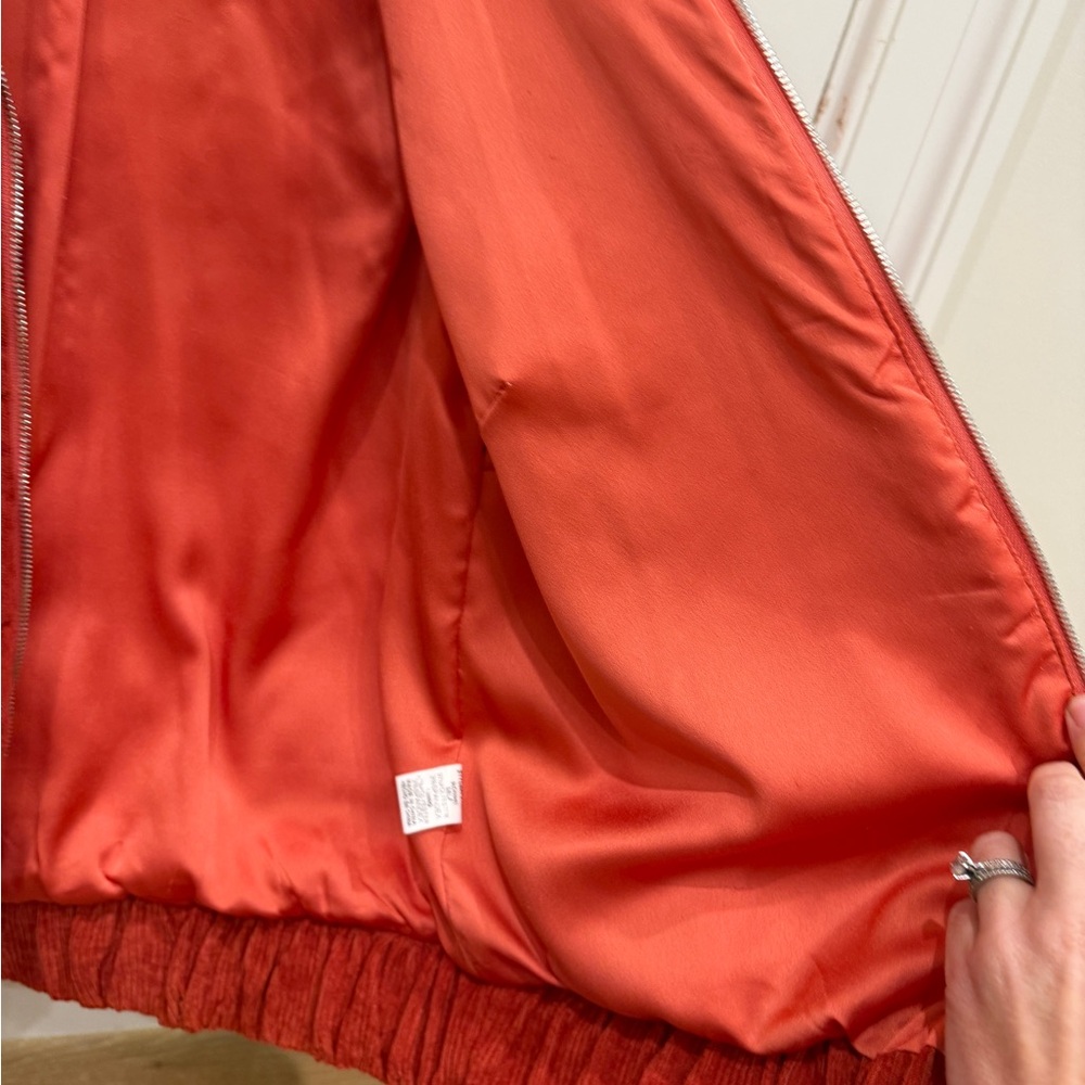 Papermoon Vibrant Red Puffer Jacket Small - Picture 5 of 9